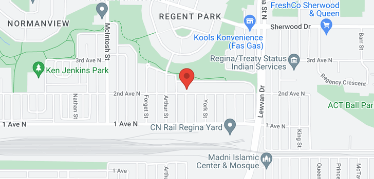 map of 4590 2nd AVE N